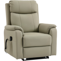 Кресло-реклайнер Homcom 713-205V90CW (Cream) Thumb