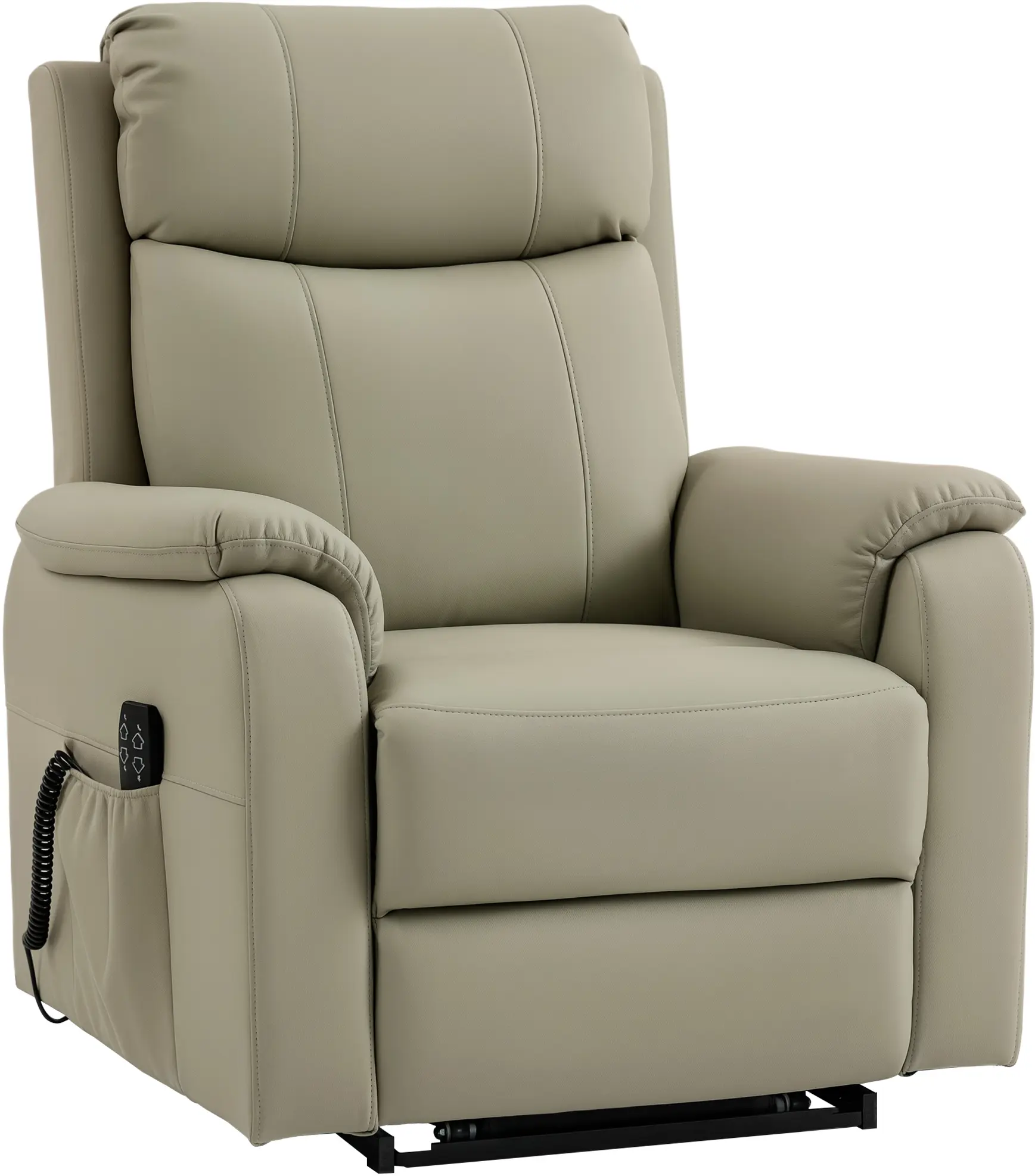 Кресло-реклайнер Homcom 713-205V90CW (Cream) - 2