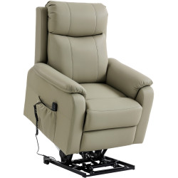 Кресло-реклайнер Homcom 713-205V90CW (Cream) Thumb