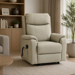Кресло-реклайнер Homcom 713-205V90CW (Cream)
