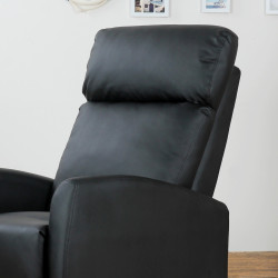 Fotoliu-recliner Homcom 833-384BK (Black) Thumb