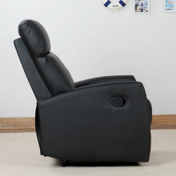 Fotoliu-recliner Homcom 833-384BK (Black) Thumb