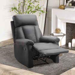 Fotoliu-recliner Homcom 833-455BK (Black)