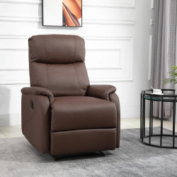 Fotoliu-recliner Homcom 833-840 (Brown) Thumb