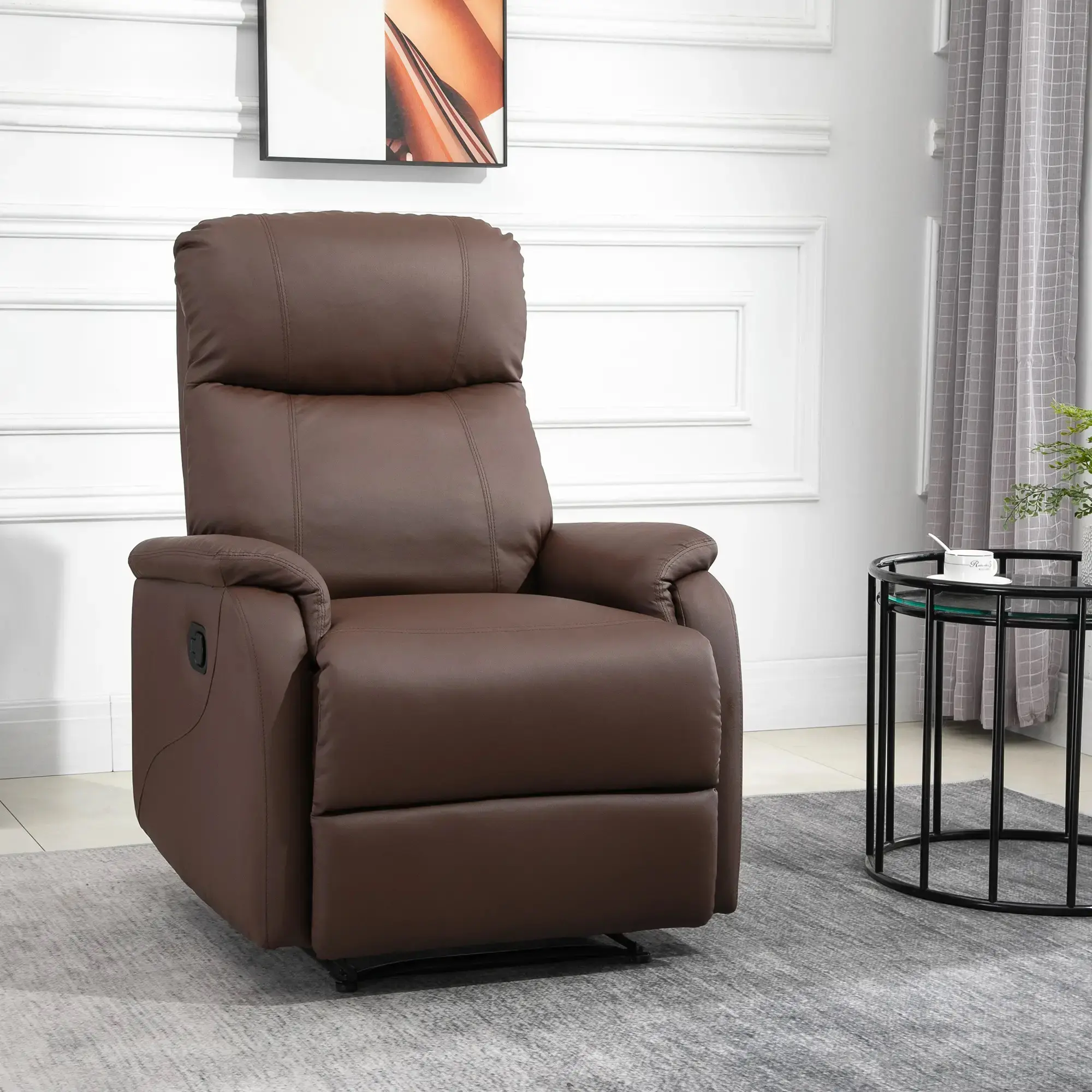 Fotoliu-recliner Homcom 833-840 (Brown) - 7