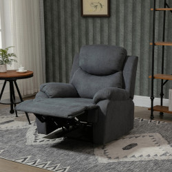 Fotoliu-recliner Homcom 833-852CG (Dark Grey) Thumb