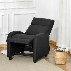 Fotoliu-recliner Homcom 833-854 (Black)