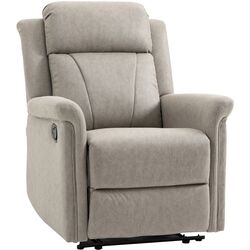 Fotoliu-recliner Homcom 839-571V00GY 78x96x102 cm (Grey) Thumb