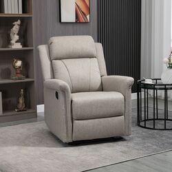Fotoliu-recliner Homcom 839-571V00GY 78x96x102 cm (Grey)
