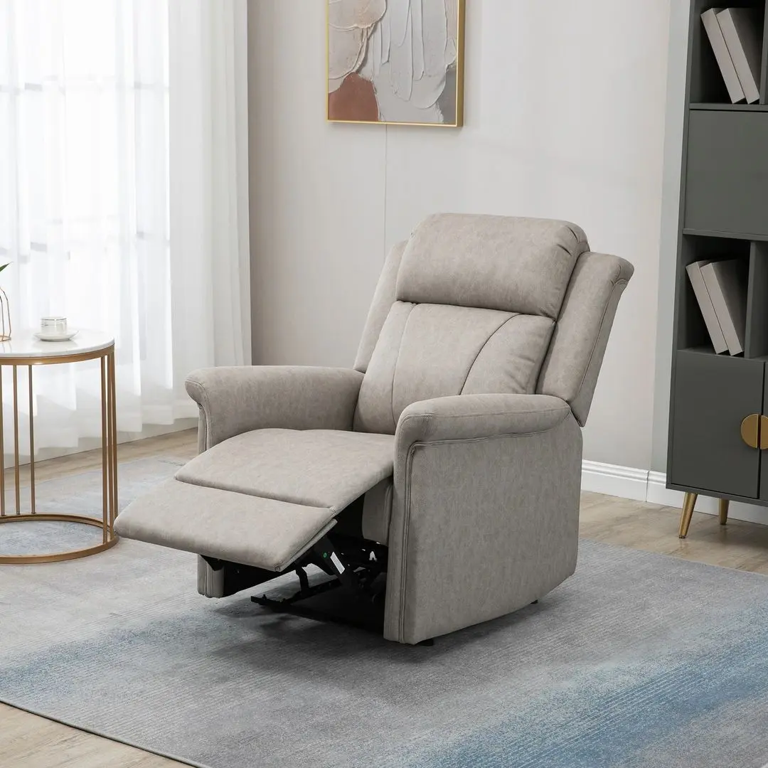 Fotoliu-recliner Homcom 839-571V00GY 78x96x102 cm (Grey)
