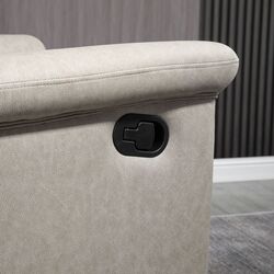 Fotoliu-recliner Homcom 839-571V00GY 78x96x102 cm (Grey) Thumb