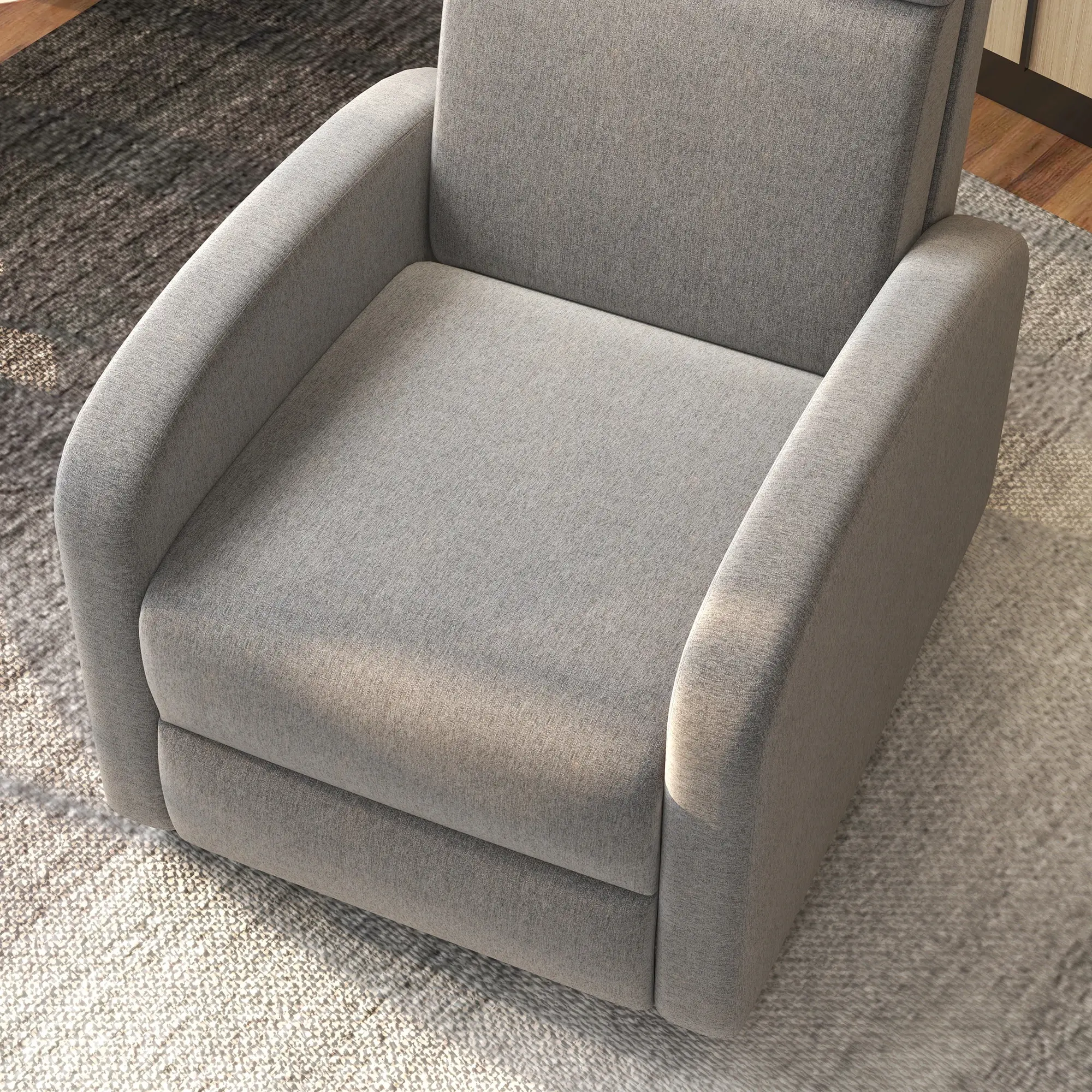 Кресло-реклайнер Homcom 839-811V00GY (Grey) - 7