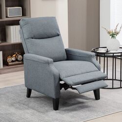 Кресло-реклайнер Homcom 839-965V00GY 72x83x103 cm (Grey) Thumb