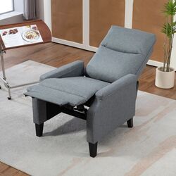 Кресло-реклайнер Homcom 839-965V00GY 72x83x103 cm (Grey) Thumb