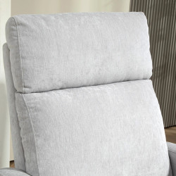 Fotoliu-recliner Homcom 83B-062V00LG (Light Grey/Natural Wood) Thumb