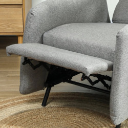 Fotoliu-recliner Homcom 83B-093V01GY (Grey) Thumb