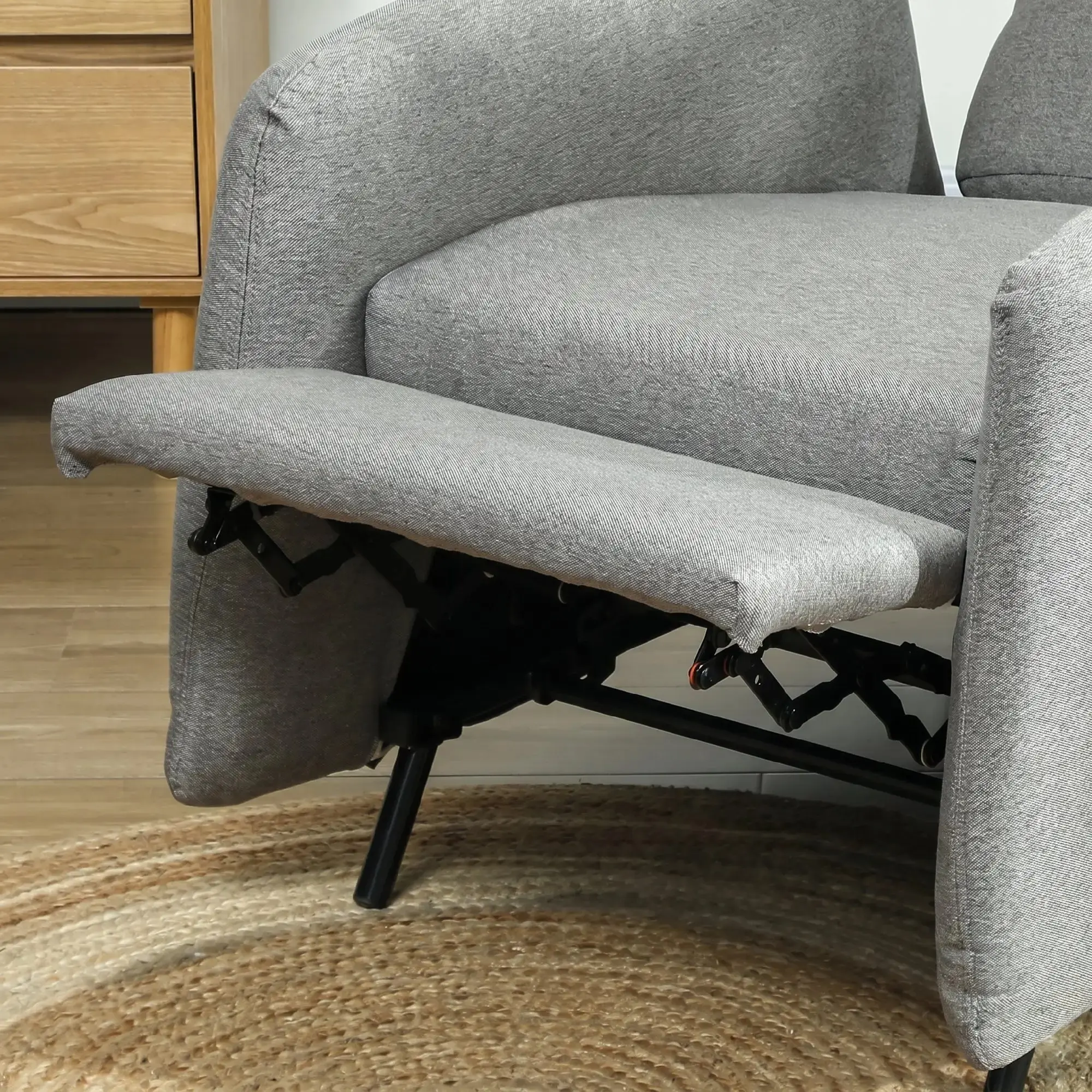 Fotoliu-recliner Homcom 83B-093V01GY (Grey) - 5