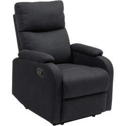 Fotoliu-recliner Homcom 83B-256V00BK (Black) Thumb