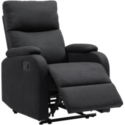 Fotoliu-recliner Homcom 83B-256V00BK (Black) Thumb