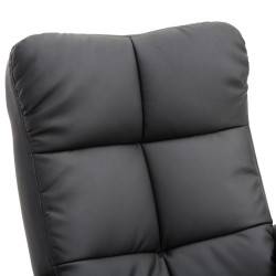 Кресло с табуретом Homcom 833-359BK (Black) Thumb