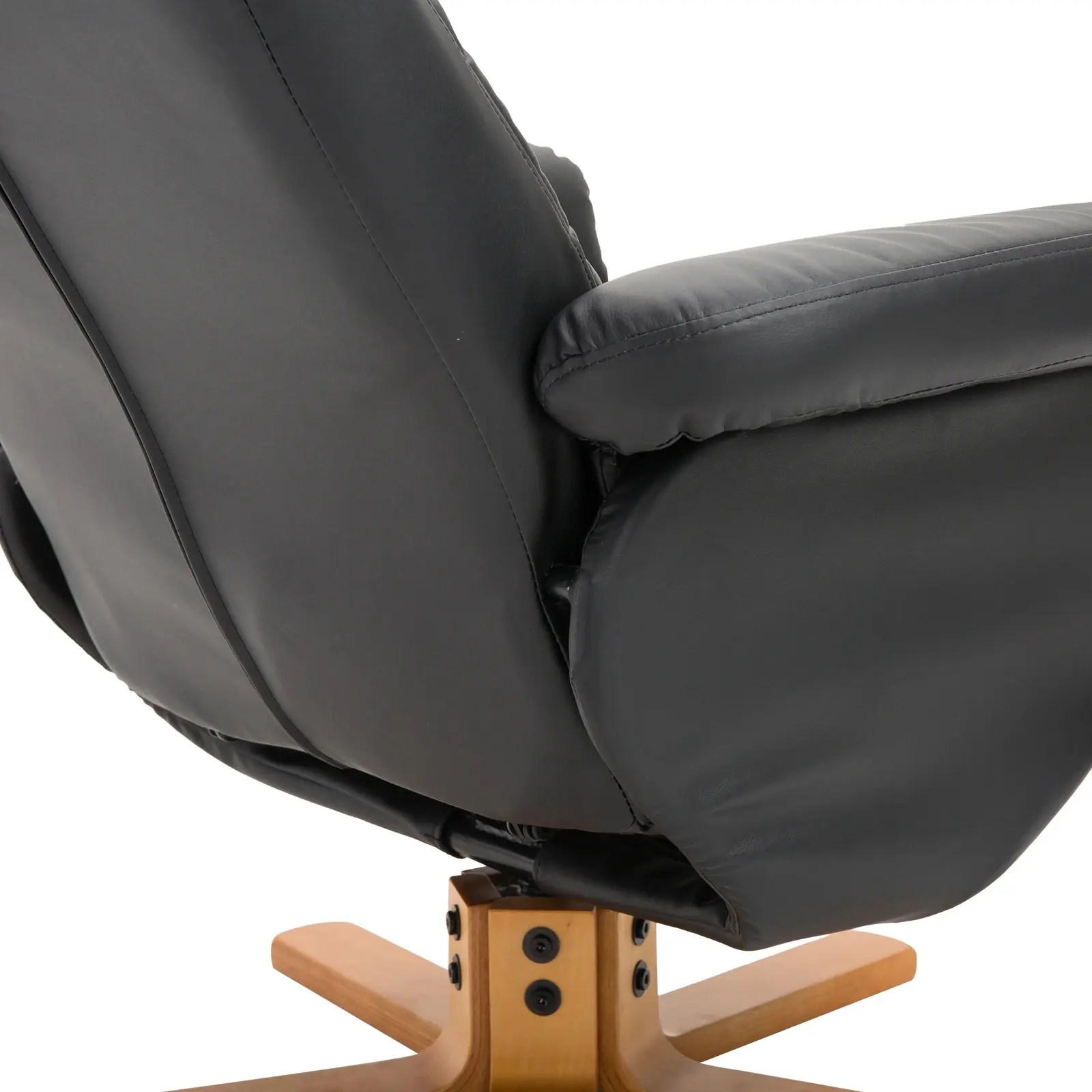 Кресло с табуретом Homcom 833-359BK (Black) - 6