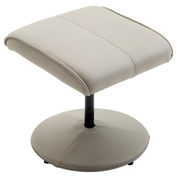 Fotoliu cu taburet Homcom 833-360 (Grey) Thumb