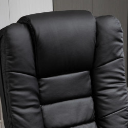 Кресло с табуретом Homcom 839-165BK (Black) Thumb
