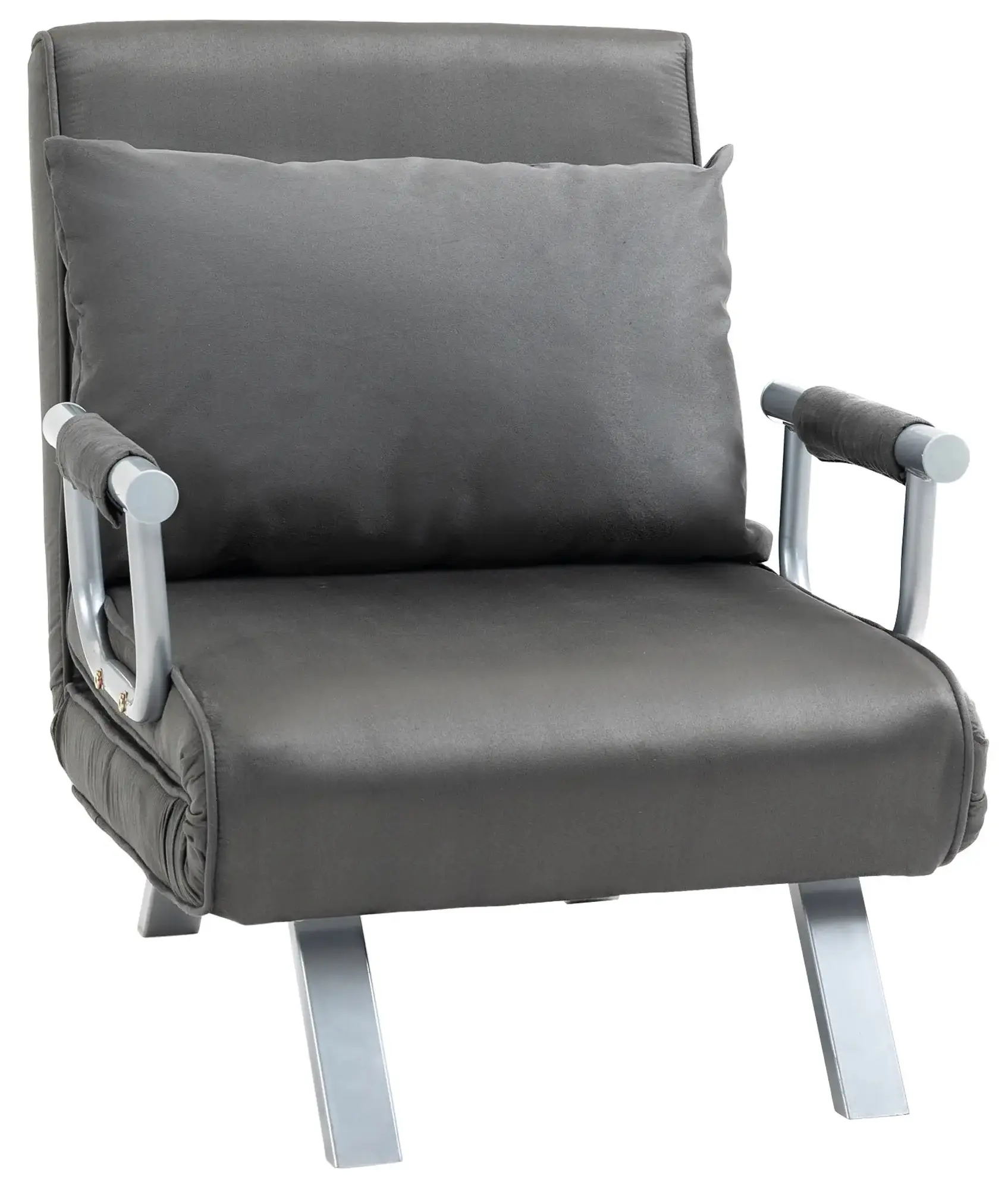Fotoliu extensibil Homcom 833-040 (Dark Grey) - 2