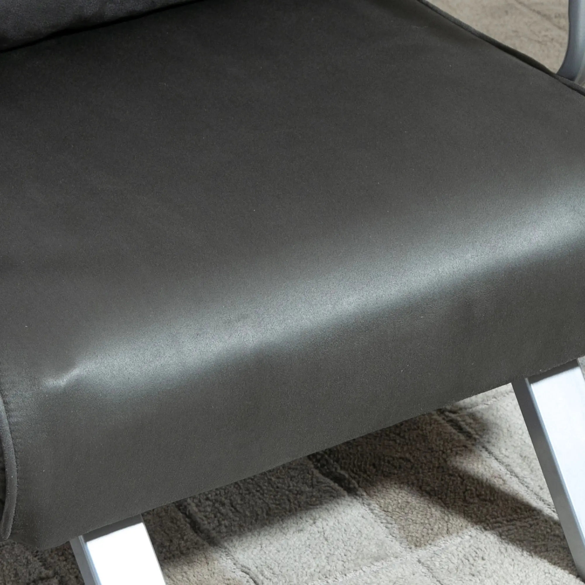 Fotoliu extensibil Homcom 833-040 (Dark Grey) - 8