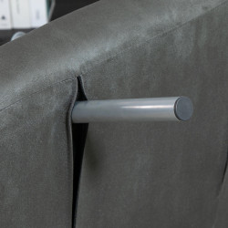 Fotoliu extensibil Homcom 833-040 (Dark Grey) Thumb