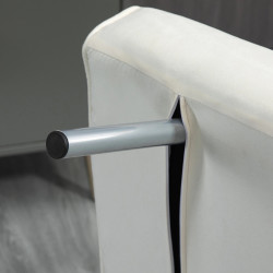 Fotoliu extensibil Homcom 833-040CW (Cream White) Thumb