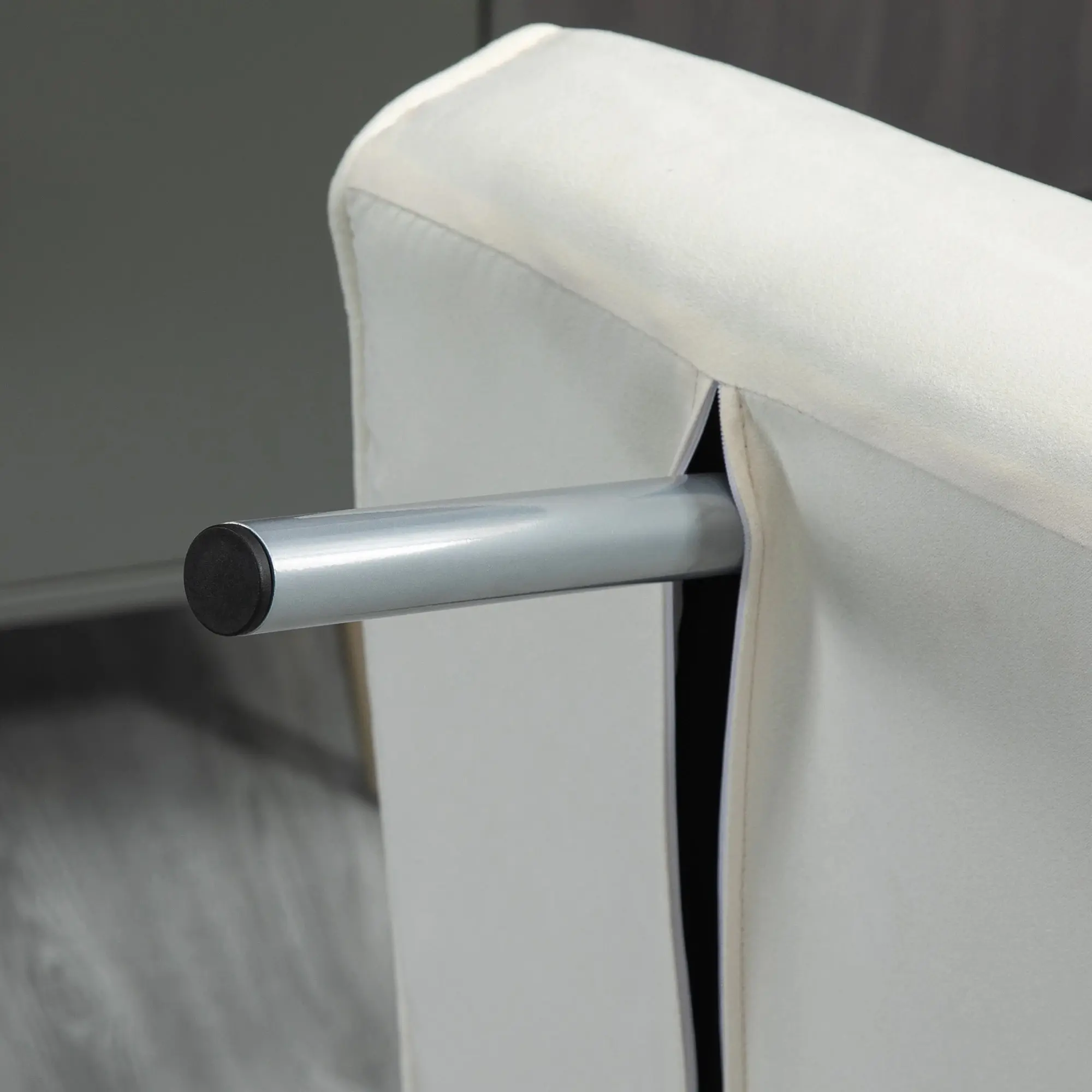 Fotoliu extensibil Homcom 833-040CW (Cream White) - 7