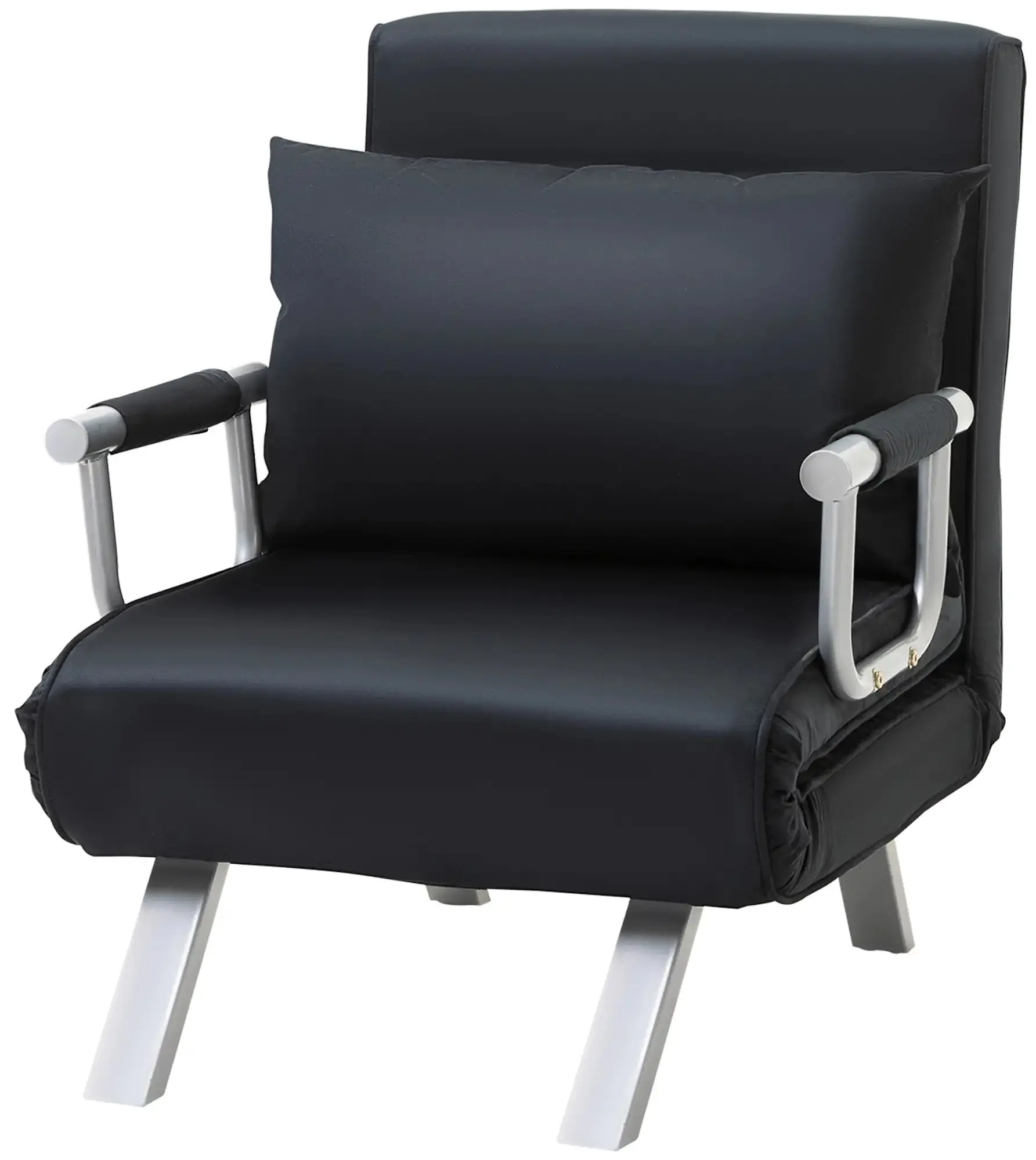 Fotoliu extensibil Homcom 833-487BK (Black) - 3