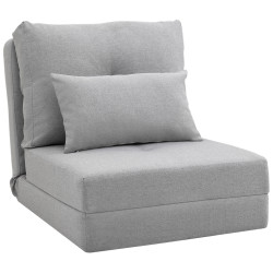 Fotoliu extensibil Homcom 833-965V80GY (Grey) Thumb