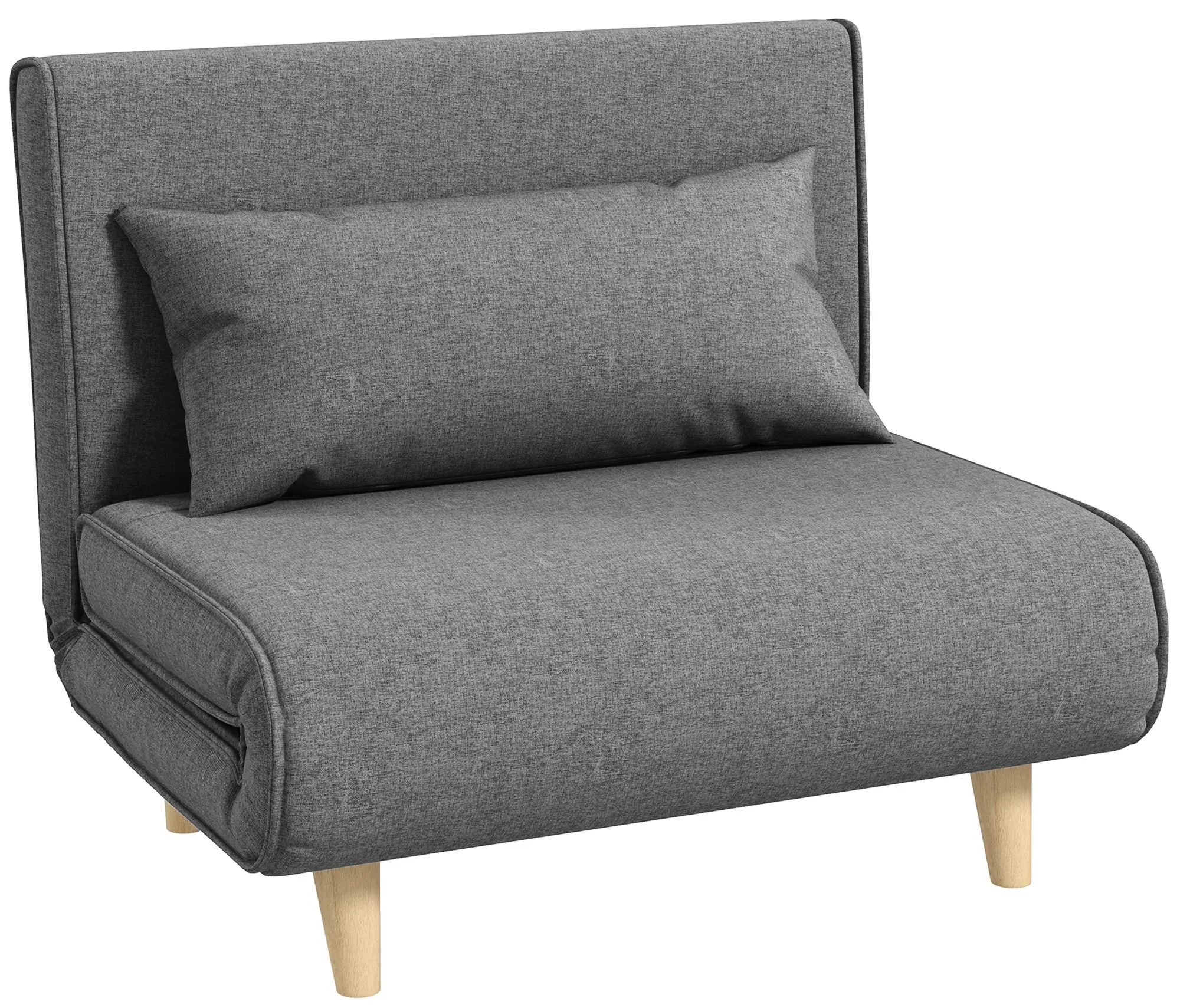 Fotoliu extensibil Homcom 839-023 (Grey) - 2