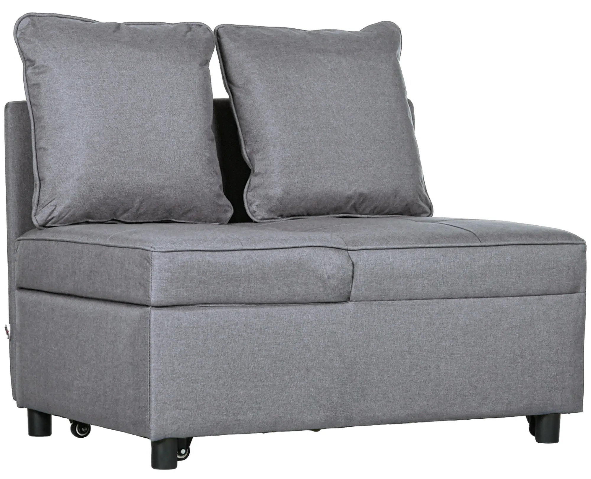Fotoliu extensibil Homcom 839-859V01CG (Dark Grey) - 3