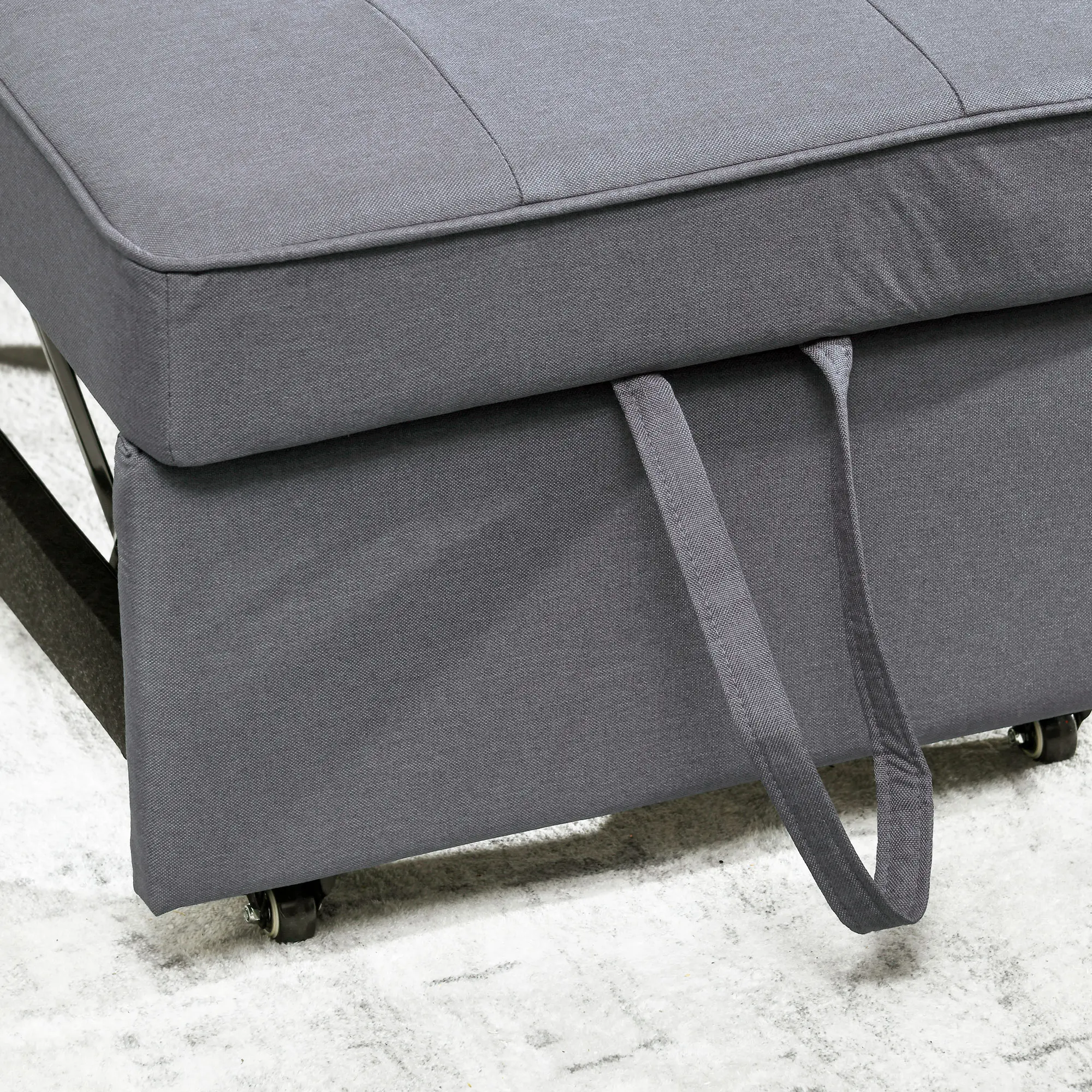 Fotoliu extensibil Homcom 839-859V01CG (Dark Grey) - 5