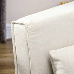Fotoliu extensibil Homcom 839-875V00CW (Cream White) Thumb