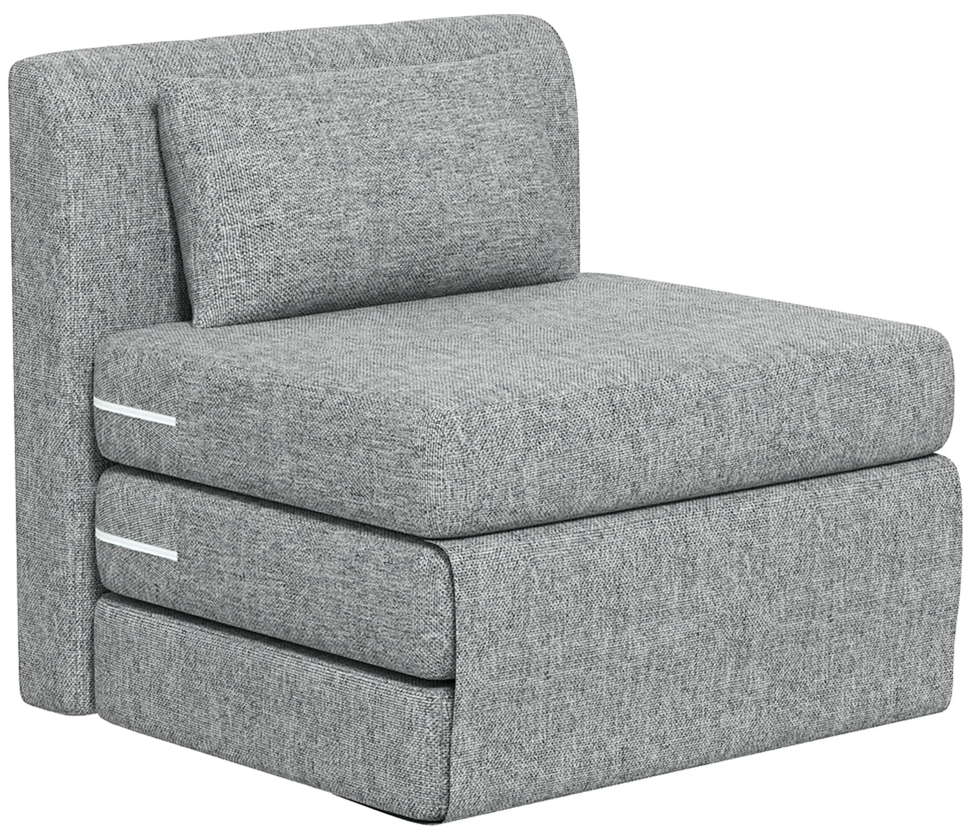 Fotoliu extensibil Homcom 83B-076V00GY (Grey) - 2