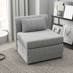 Fotoliu extensibil Homcom 83B-076V00GY (Grey)