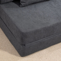 Fotoliu extensibil Homcom 83B-364V01CG (Dark Grey) Thumb