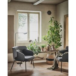 Кресло Ikea Bingsta (Висле Темно-серый/Кабуса Темно-серый) Thumb