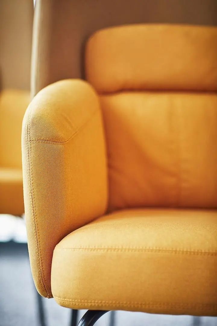 Fotoliu Ikea Bingsta/Vissle/Kabusa (Galben inchis)