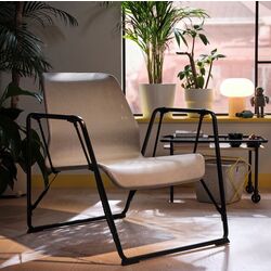 Fotoliu Ikea Brannboll (Gri/Negru) Thumb