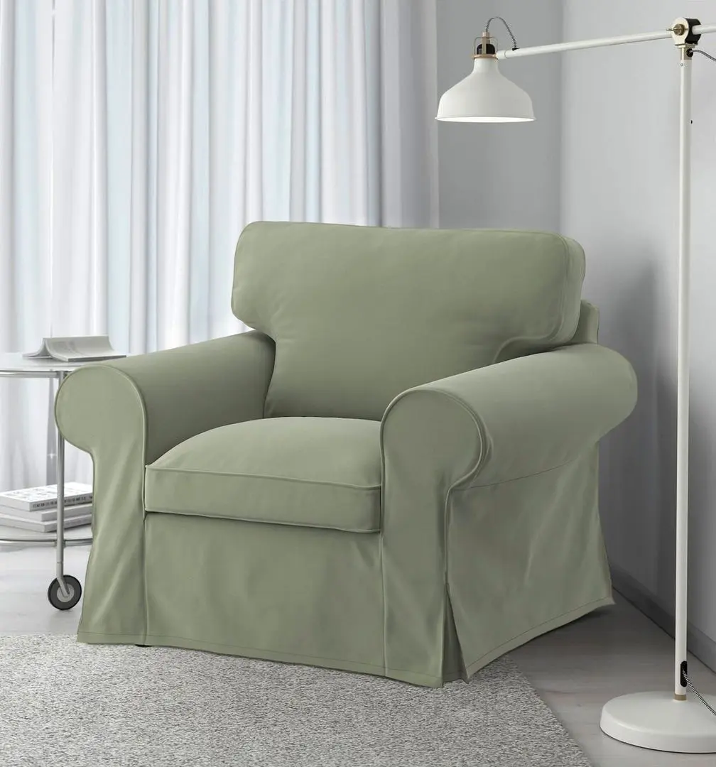 Fotoliu Ikea Ektorp/Hakebo (Gri-Verde)