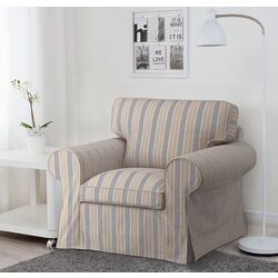 Fotoliu Ikea Ektorp/Karlshov (Bej/Multicolor)