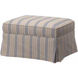 Fotoliu Ikea Ektorp/Karlshov cu puf (Bej/Multicolor) Thumb