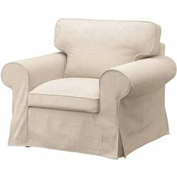 Fotoliu Ikea Ektorp/Kilanda cu puf (Bej Deschis) Thumb