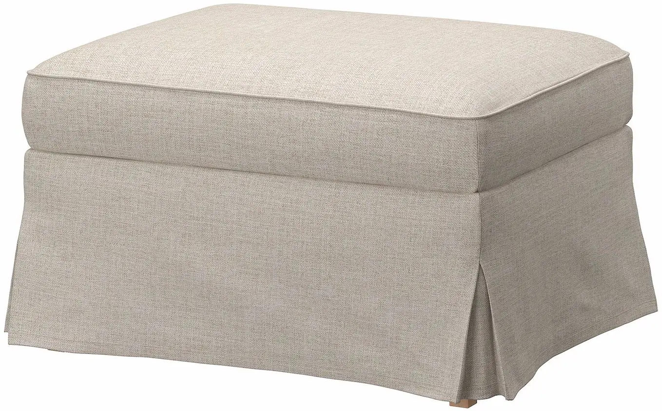 Fotoliu Ikea Ektorp/Kilanda cu puf (Bej Deschis)