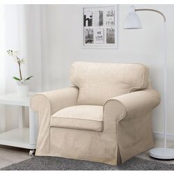 Fotoliu Ikea Ektorp/Kilanda (Bej Deschis)